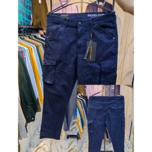 MEN’S 6 POCKET WOVEN MOBILE PANT (Navy)