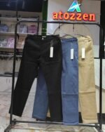 3 Pcs classic formal pant(Black,Navy,Khaki)