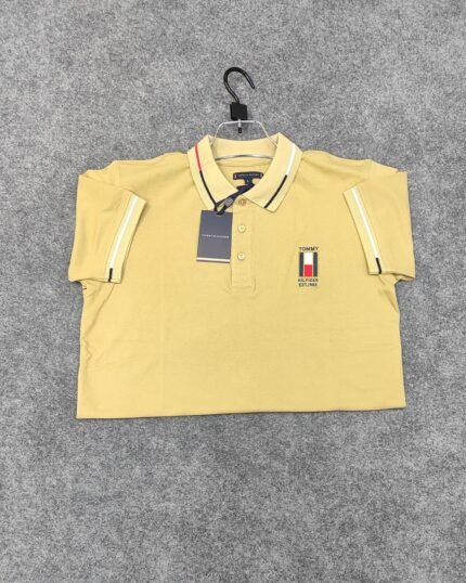 1 pcs Luxury polo t-shirt(Masterd yellow)