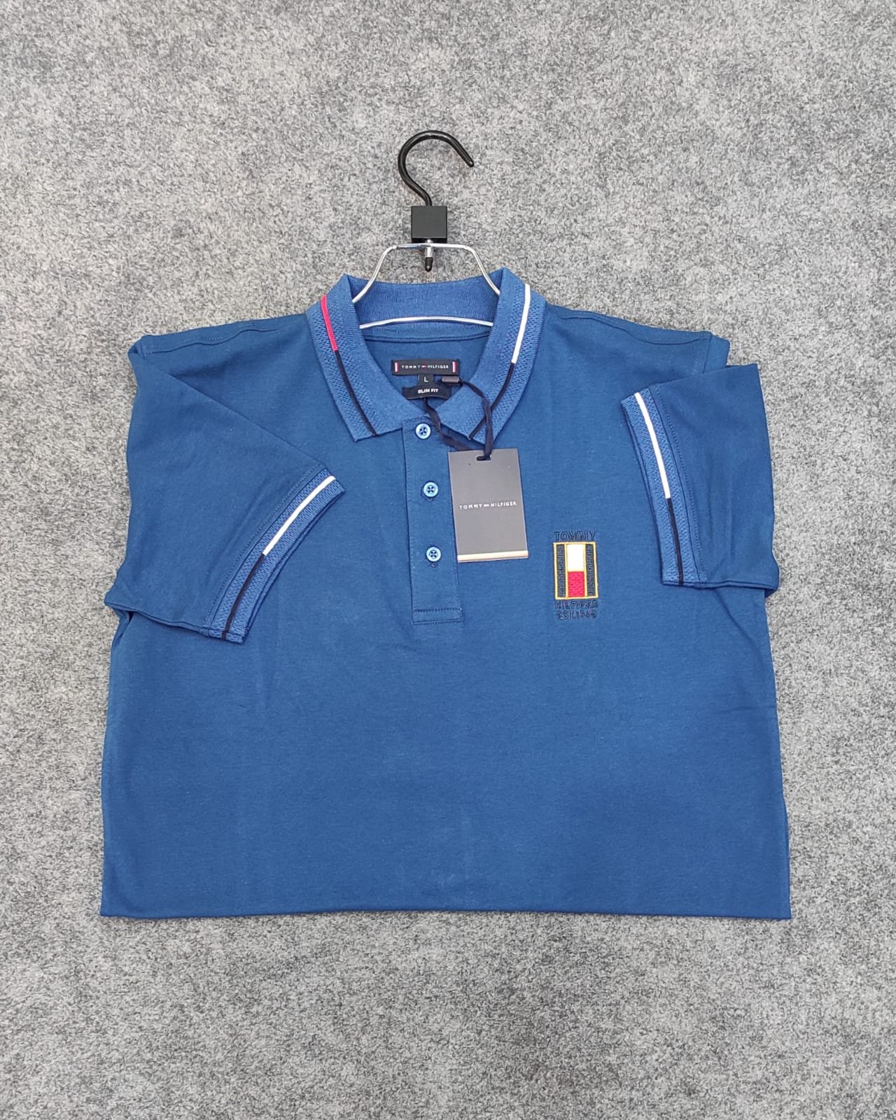 WhatsApp Image 2026-02-12 at 8.48.32 PM 1 pcs Luxury polo t-shirt(Royel Blue) - Image 1