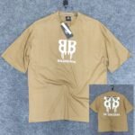 1 pcs Oversized Exported Drop Shoulder T-shirt(BB-Beige)