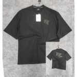 1 pcs Oversized Exported Drop Shoulder T-shirt(Dior-Black)