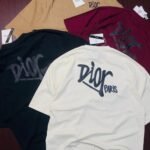 4 pcs Oversized Exported Drop Shoulder T-shirt(Dior-cream)