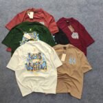 6 pcs combo Oversized Exported Drop Shoulder T-shirt(LV)