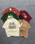6 pcs combo Oversized Exported Drop Shoulder T-shirt(LV)