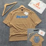 Oversized Exported Drop Shoulder T-shirt(B-Main-Beige)