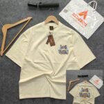 Oversized Exported Drop Shoulder T-shirt(LV-Cream)