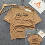 Oversized Exported Drop Shoulder T-shirt(CK-Beige)