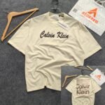 Oversized Exported Drop Shoulder T-shirt(CK-Cream)