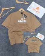 Oversized Exported Drop Shoulder T-shirt(AM-Main-Beige)