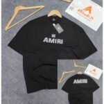 Oversized Exported Drop Shoulder T-shirt(AM-Main-Black)