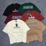 6 pcs combo Oversized Exported Drop Shoulder T-shirt(AM)