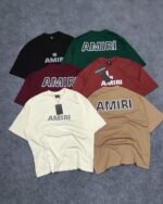 6 pcs combo Oversized Exported Drop Shoulder T-shirt(AM)