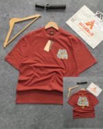 Oversized Exported Drop Shoulder T-shirt(LV) - Image 3