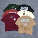 6 pcs combo Oversized Exported Drop Shoulder T-shirt(AMIRI NEW)