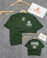 Oversized Exported Drop Shoulder T-shirt(AMIRI New) - Image 2