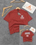 Oversized Exported Drop Shoulder T-shirt(AMIRI New) - Image 5