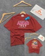 Oversized Exported Drop Shoulder T-shirt(Adidas -Radish)