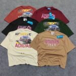 6 pcs combo Oversized Exported Drop Shoulder T-shirt(Adidas)
