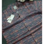 Men's Premium Printed Cuban Collar Shirt-QS-1004