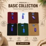 6 pcs Half Sleeve T-Shirt (Maroon,White,Coffee,Black,green,khaki)