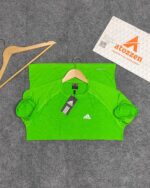 China Imported Premium T-Shirt(ADIDAS)-Parrot green