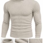 Premium Full Sleeve High Neck Sweater (off white)