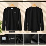 Classic Winter Full Sleeve T-Shirt-colombia-Black